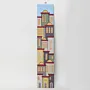 Handmade Wooden Warm City Tower Wall Art - 50 x 10 cm