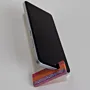 Handmade Wooden Desk Phone Stand with Sunset Purple Orange Pattern - 6 cm