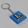 Handmade Wooden Initial L Keychain and Bag Charm - 4 x 4 cm