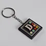 Handmade Wooden Initial D Keychain and Bag Charm - 4 x 4 cm
