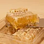Raw Edible Beeswax Honeycomb Pieces from Natural Hives 1 kg