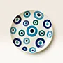 Sky and Water Handmade Ceramic Plate (Available In Sizes)