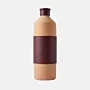 Handmade Modern Matara Clay Water Bottle with Grip 850 ml thumbnail