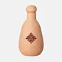 Maroon Olla Clay Bottle Handmade 800 ml (Calligraphy or Pattern) thumbnail