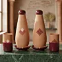 Alkaline Terra Maroon VIP Set with Cup Plate & Stick 950ml