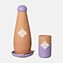 Terra Purple White VIP Set 950 ml (Calligraphy or Pattern) thumbnail