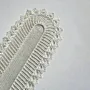 مفرش بيضاوي قطن 95×27 سم تصميم يدوي فاخر مناسب للطاولات thumbnail