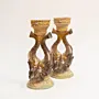 Yad&Tukada - Abstract Gypsum Marble Sculpture - 20x9 cm thumbnail