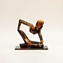Wiz – Whimsical Gypsum Marble Sculpture – Artistic Decor – 20x20 cm