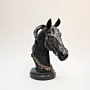 Blaze - Hand Painted Gypsum Marble Sculpture - Bold Design - 36x25 cm thumbnail