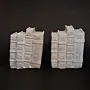 Timeless Tomes – Book Inspired Gypsum Marble Sculpture – 15x12 cm