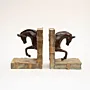 Rusty – Rustic Gypsum Marble Sculpture – Hand Painted Art – 22x18 cm