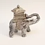 Regal - Hand Painted Royal Gypsum Marble Sculpture Art - 24x16 cm thumbnail