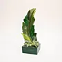 Gradient - Modern Minimal Gypsum Marble Artwork - 30x10 cm thumbnail