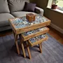 Side Table Set Handmade Home Furniture (Available In Sizes) thumbnail