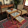 Side Table Set Handmade Home Furniture (Available In Sizes) thumbnail