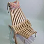 Handcrafted Foldable Teak Trap Chair – Solid Wood - 11 Kg
