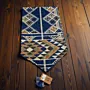 Elegant Handcrafted Table Runner – Premium Fabric (150×36 cm)