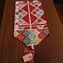 Elegant Handcrafted Table Runner – Premium Fabric (150×36 cm)