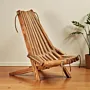 Handcrafted Foldable Trap Chair – Swedish Pine Wood Seat - (8–10) Kg