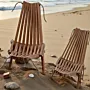 Foldable Trap Chair - Swedish Pine Wood Seat - (8-10) Kg - 84x60x86 cm thumbnail