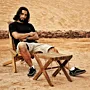 Foldable Trap Chair - Swedish Pine Wood Seat - (8-10) Kg - 84x60x86 cm thumbnail