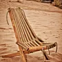 Foldable Trap Chair - Swedish Pine Wood Seat - (8-10) Kg - 84x60x86 cm thumbnail