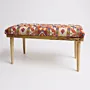 Handcrafted Modern Bench – Teak Wood Cushioned Entry Seating - (6–8) Kg