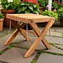 Handcrafted Trap Table – Light Swedish Pine Wood Compact Side Table - (5–7) Kg
