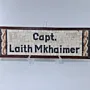 Handmade Luxury Stone Name Plaque – Custom Text – Mosaic Art Design