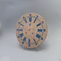Handmade Ceramic Wall Clock – Mosaic Art Decorative Design – 25 cm