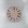 Handmade Ceramic Wall Clock - Mosaic Art Decorative Design - Ø25 cm thumbnail