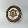 Handmade Stone Mosaic Wall Art - Circular Design - Ø15 cm thumbnail