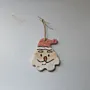 Handmade Ceramic Keychain – Mosaic Art Souvenir – 5 cm Diameter