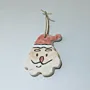 Handmade Ceramic Keychain - Mosaic Art Souvenir - Ø5 cm thumbnail