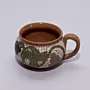 Handmade Ceramic Coffee Cup – Food-Safe Handmade Mosaic Art Design
