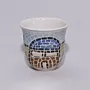 Handmade Ceramic Coffee Cup – Food-Safe Artisan Mosaic Art Finish