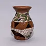 Ceramic Aromatic Incense Burner with Mosaic Art Finish - 12x10x10 cm thumbnail