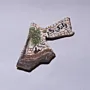 Handmade Ceramic Souvenir Magnet – Handmade Mosaic Art – 5 cm