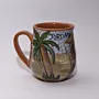 Handmade Ceramic Mug – Jordanian Handmade Craft – Food-Safe