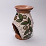 Ceramic Aromatic Incense Burner - Decorative Mosaic Art - 12x10x10 cm thumbnail
