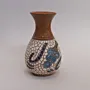Handmade Mini Ceramic Jar with Artisan Mosaic Finish – Palm Size