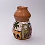 Ceramic Aromatic Incense Burner Handmade Design - 12x10x10 cm thumbnail