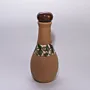 Handmade Ceramic Water Bottle – 1 Liter Capacity – Mosaic Art Finish