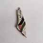 Ceramic Mosaic Magnet - Palestine Map Design - Palm Size - 8x6 cm thumbnail