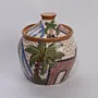 Ceramic Storage Jar for Coffee, Sugar & Salt - 15x15x20 cm thumbnail
