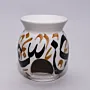 Handmade Ceramic Aroma Burner for Essential Oils – Mosaic Art Finish