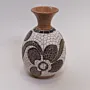 Handmade Luxury Ceramic Jar with Mosaic Art FinishHeight - 12x15x12 cm thumbnail