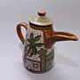 Arabic Ceramic Coffee Dallah Handmade Design - 35x18x18 cm thumbnail
