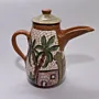 Arabic Ceramic Coffee Dallah Handmade Design - 35x18x18 cm thumbnail